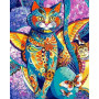 VP613 Картина за номерами Чеширський кіт Babylon
