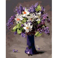 MR-Q991 Картина розмальовка Нарциси та бузокMariposa MR-Q991 Картина розмальовка Нарциси та бузокMariposa