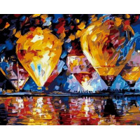 MR-Q745 Картина розмальовка Повітряні кулі Mariposa MR-Q745 Картина розмальовка Повітряні кулі Mariposa