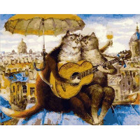 MR-Q1818 Картина розмальовка Петербурзький романс Mariposa