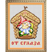 Набір вишивка алмазна Dream Art Від пристріту (оберіг) (часткова зашивка, круглі камені) (DA-10026, Без підрамника)