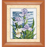 Картина із мозаїки Dream Art Королівські іриси (DA-30372, Без підрамника)