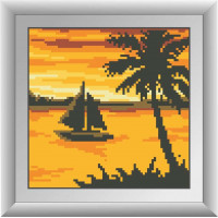 Алмазна вишивкаDream Art Захід сонця (квадратні камені, повна зашивка) (DA-30317, Без підрамника)