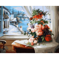 VP868 Картина за цифрами Вечірній букет Babylon VP868 Картина за цифрами Вечірній букет Babylon