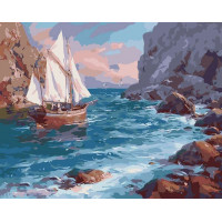 AS0021 Картина за номерами Прибій ArtStory AS0021 Картина за номерами Прибій ArtStory