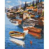 AS0025 Розмальовка за номерами Тиха бухта ArtStory AS0025 Розмальовка за номерами Тиха бухта ArtStory