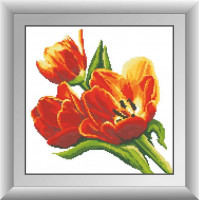 Алмазна вишивкаDream Art Букет тюльпанів (DA-30599, Без підрамника)