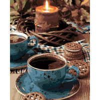 AS0130 Картина розмальовка Вечірній чай ArtStory AS0130 Картина розмальовка Вечірній чай ArtStory