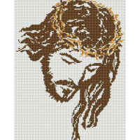 Алмазна мозаїка Алмазна мозаїка Ісус у терновому вінку (EF648, Без підрамника) Алмазна мозаїка Алмазна мозаїка Ісус у терновому вінку (EF648, Без підрамника)