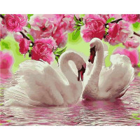 VP1139 Картина за номерами Лебедина весна Babylon