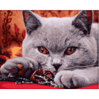 BK-GX32800 Картина за номерами Сірий господар