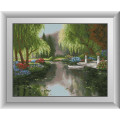 Картина зі страз Dream Art Парк з озером (DA-31019, Без підрамника)