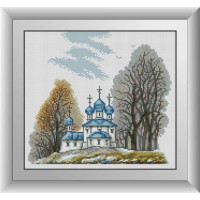 Набір алмазна мозаїка Dream Art Біла церква (DA-31038, Без підрамника) Набір алмазна мозаїка Dream Art Біла церква (DA-31038, Без підрамника)