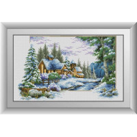 Алмазна вишивкаDream Art Зимова стежка (DA-31055, Без підрамника) Алмазна вишивкаDream Art Зимова стежка (DA-31055, Без підрамника)