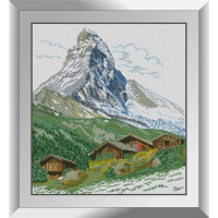 Картина зі страз Dream Art Альпи (DA-31208, Без підрамника) Картина зі страз Dream Art Альпи (DA-31208, Без підрамника)