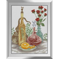 Алмазна техніка Dream Art Натюрморт з трояндами (DA-31468, Без підрамника) Алмазна техніка Dream Art Натюрморт з трояндами (DA-31468, Без підрамника)