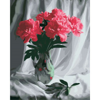 AS0849 Картини за номерами Оксамитові півонії ArtStory