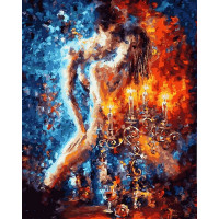 VP1424 Рисование по номерам Ночь влюбленных Babylon