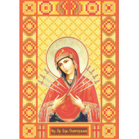 Алмазна мозаїка ТМ Алмазна мозаїка Семистрільна Богородиця (MP-004, Без підрамника)