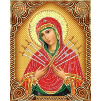 Картина з мозаїки My Art Семистрільна (TN1017, На підрамнику)