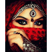 BK-GX43680 Розмальовка за номерами Східна принцесаRainbow Art BK-GX43680 Розмальовка за номерами Східна принцесаRainbow Art