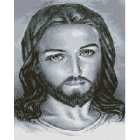 Картина алмазна вишивка ColorArt Погляд Ісуса (CLR-SP059, Без підрамника)