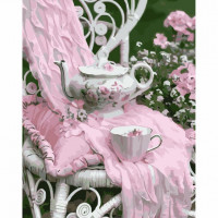 SR-B-VA-3357 Картина за номерами Весняний сервізStrateg SR-B-VA-3357 Картина за номерами Весняний сервізStrateg