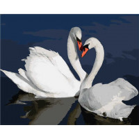 SR-B-VA-2662 Картина Розмальовка Лебеді у водіStrateg SR-B-VA-2662 Картина Розмальовка Лебеді у водіStrateg