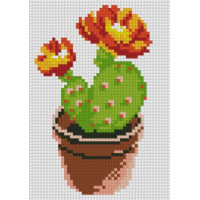 Алмазна вишивка Dream Art Кактус 3 (12 х 17 см) (DA-31649M, Без підрамника)