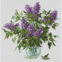 Алмазна мозаїка Dream Art Букетик бузку (31 х 31 см) (DA-31695, Без підрамника)