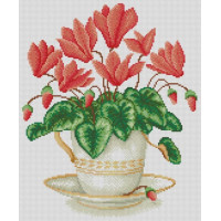 Алмазна мозаїка Dream Art Квітка у чашці (34 х 41 см) (DA-31709, Без підрамника)