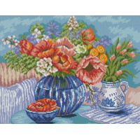 Алмазна живопис Dream Art Квітковий сплеск (46 х 58 см) (DA-31783, Без підрамника)