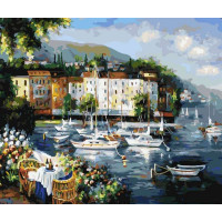 SR-SY6623 Картині за номерами Затишна бухтаStrateg