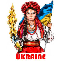 Картина алмазами My Art Захисниця України (MRT-TN1174, На підрамнику)