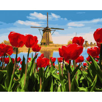 BK-GX45426 Картина за номерами ВітрякRainbow Art BK-GX45426 Картина за номерами ВітрякRainbow Art