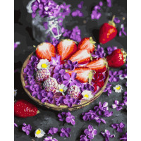 BK-GX45431 Розмальовка по номерах Смачні ягодиRainbow Art BK-GX45431 Розмальовка по номерах Смачні ягодиRainbow Art