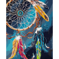 SR-GS1010 Картина за номерами Ловець снівStrateg SR-GS1010 Картина за номерами Ловець снівStrateg