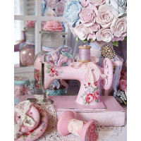 Мозаїка алмазна My Art Куточок рукодільниці (AR-3157, На підрамнику) Мозаїка алмазна My Art Куточок рукодільниці (AR-3157, На підрамнику)