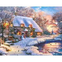 Мозаїка алмазна My Art Зимова казка (AR-3168, На підрамнику) Мозаїка алмазна My Art Зимова казка (AR-3168, На підрамнику)